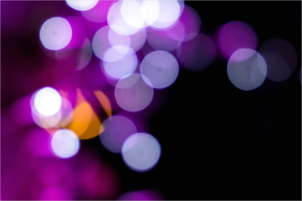 Detail Lila Bokeh Mit Weichen Lichtreflexen Number 2