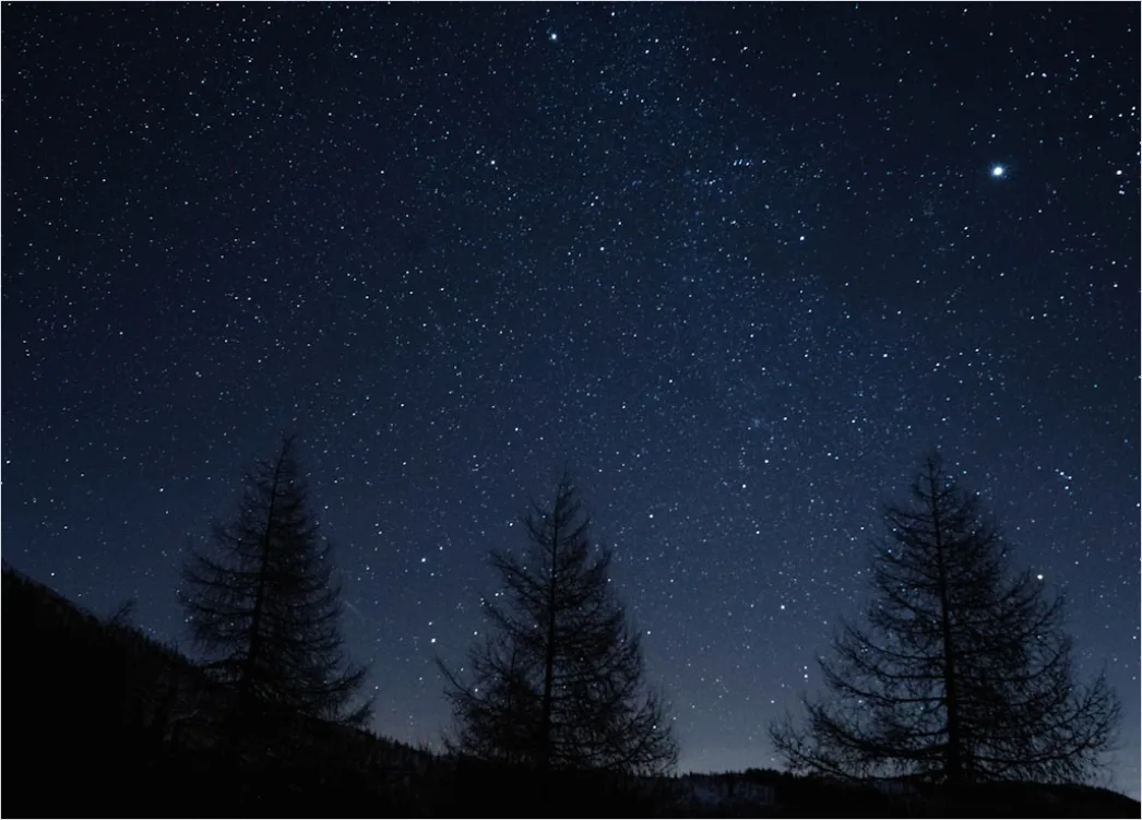 Nacht Himmel Mit Leuchtender Milchstrasse 9f88