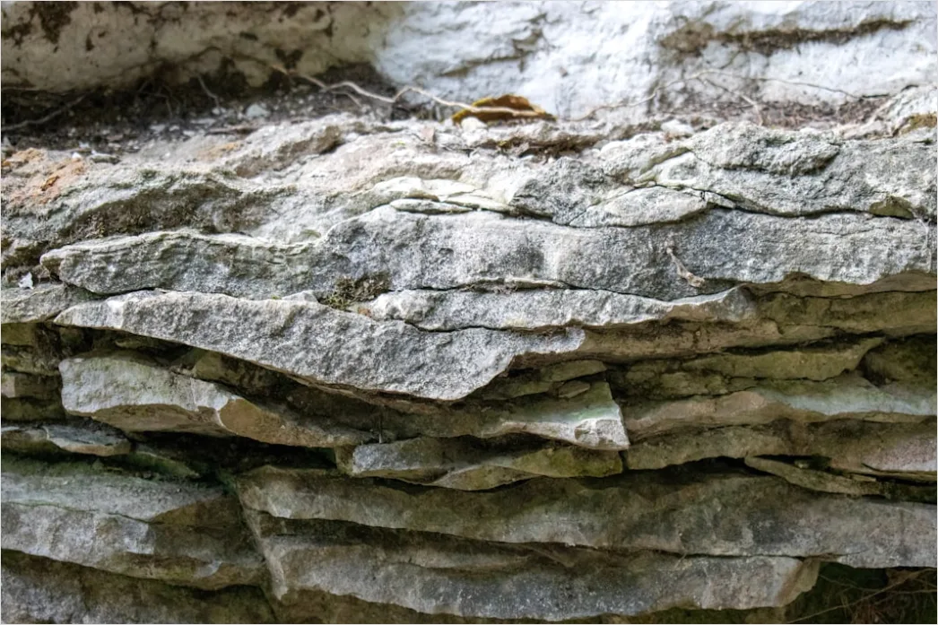 Detail Naturstein Wand Mit Rauer Oberfläche Number 4