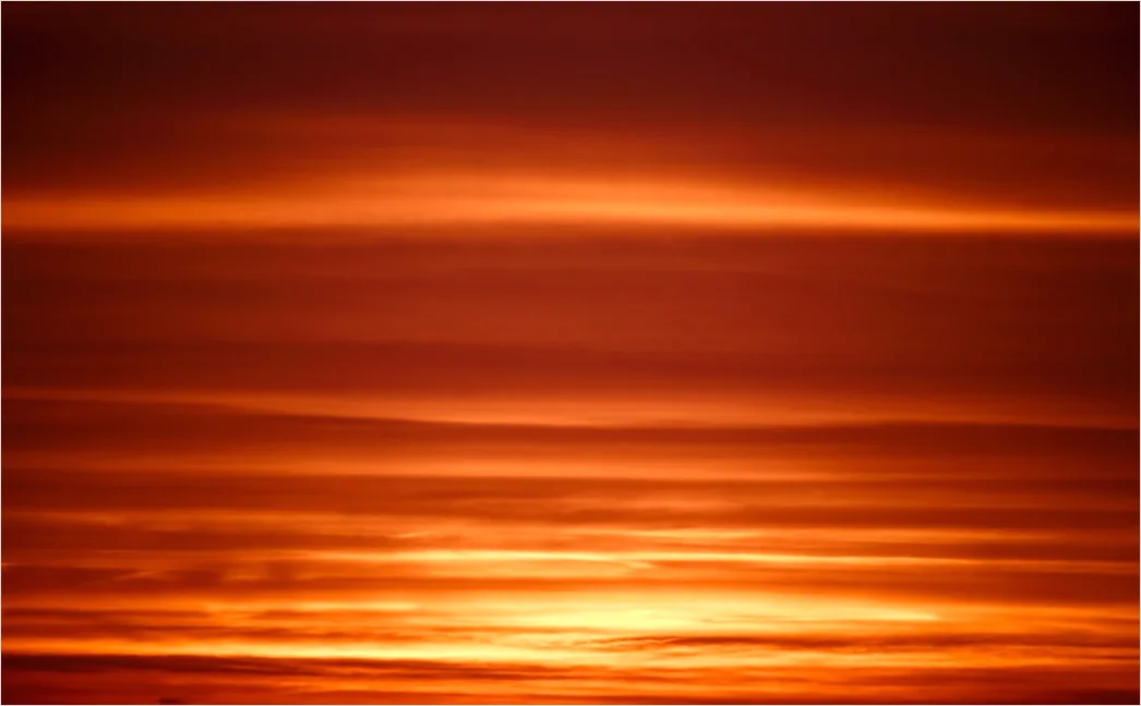 Detail Orangefarbener Himmel über Dem Horizont Number 18