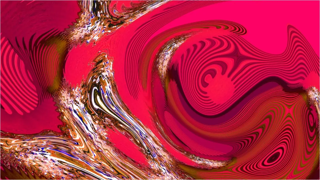 Detail Roter Farbverlauf Mit Abstrakter Struktur Number 14