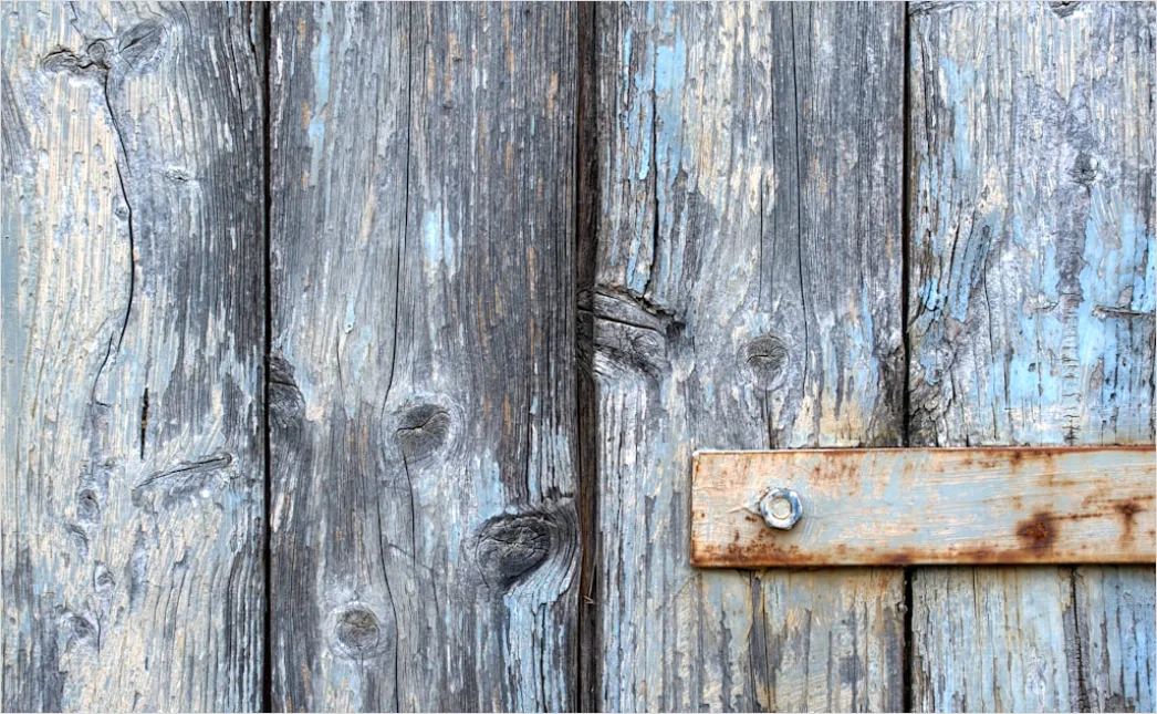 Detail Rustikale Holzwand Mit Sichtbaren Nägeln Number 3