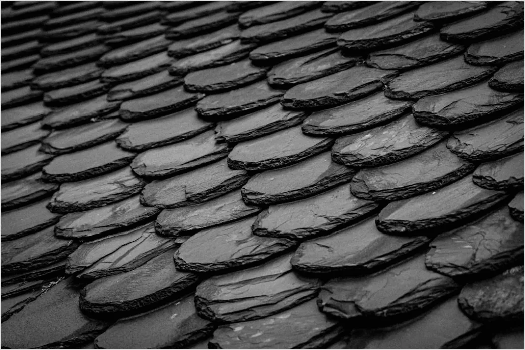 Detail Schwarzer Schiefer Als Eleganter Hintergrund Number 3