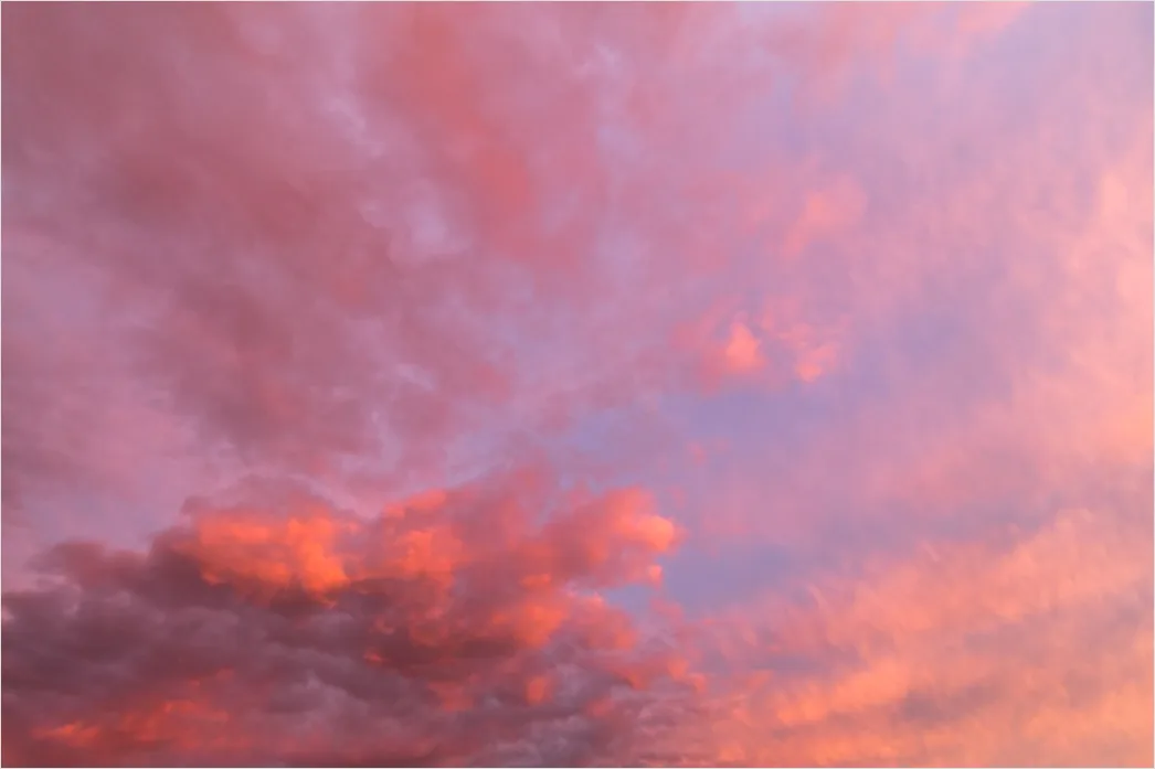 Detail Sonnenuntergang Himmel In Rosa Und Orange Number 11