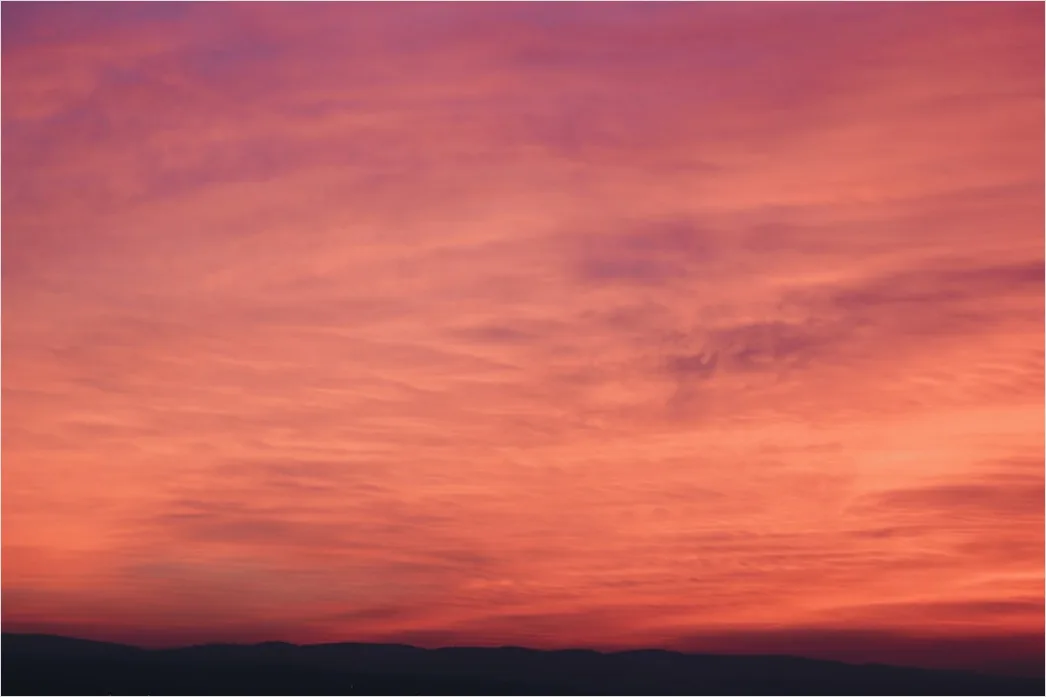 Detail Sonnenuntergang Himmel In Rosa Und Orange Number 12