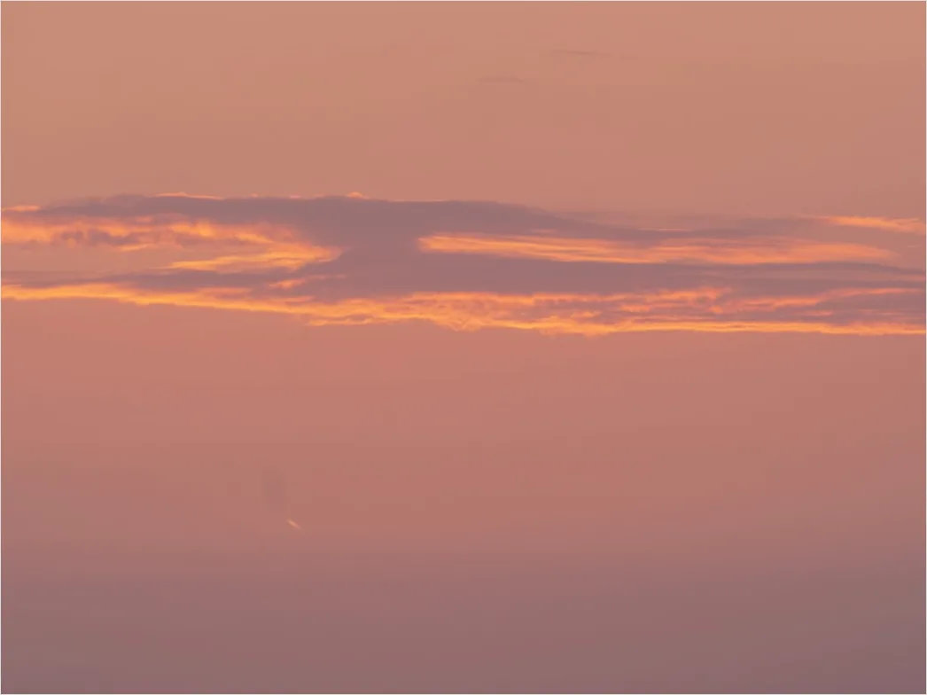 Detail Sonnenuntergang Himmel In Rosa Und Orange Number 15