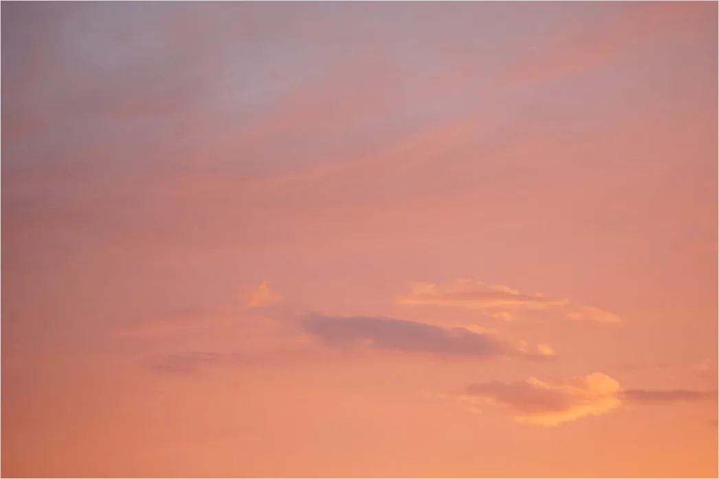 Detail Sonnenuntergang Himmel In Rosa Und Orange Number 4