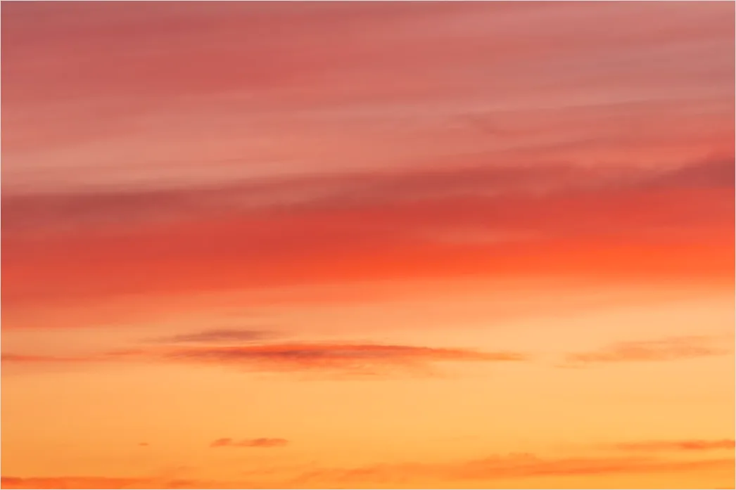 Detail Sonnenuntergang Himmel In Rosa Und Orange Number 5