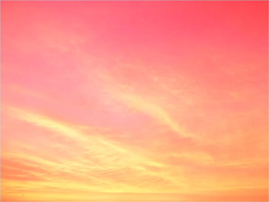 Detail Sonnenuntergang Himmel In Rosa Und Orange Number 6