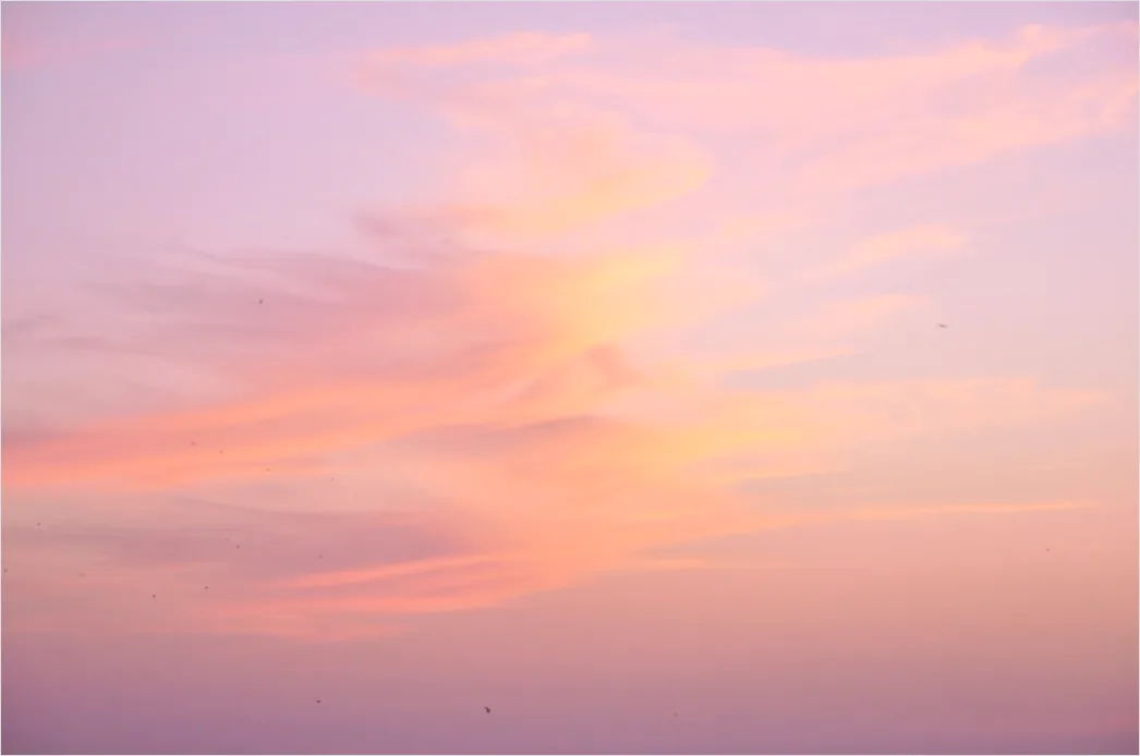 Detail Sonnenuntergang Himmel In Rosa Und Orange Number 7