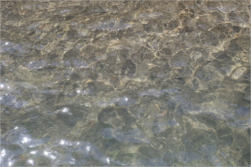 Detail Transparentes Wasser Mit Feinen Wellen Number 11