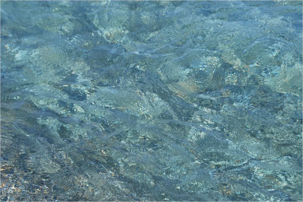 Detail Transparentes Wasser Mit Feinen Wellen Number 13