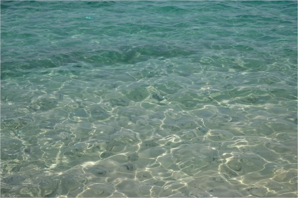 Detail Transparentes Wasser Mit Feinen Wellen Number 14