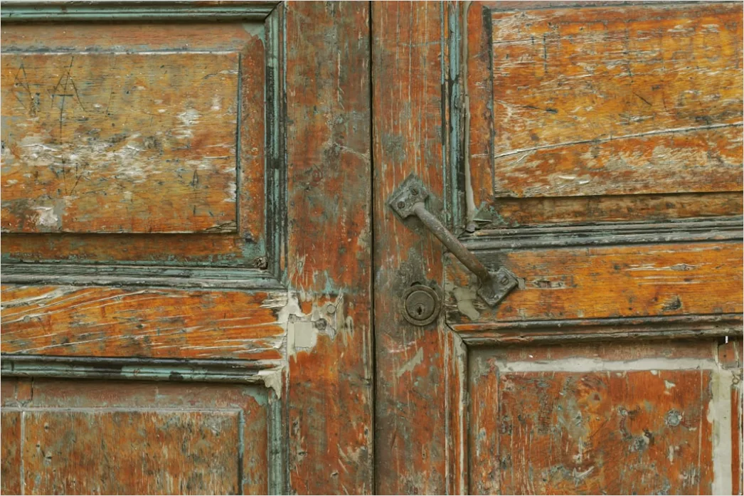 Detail Verwittertes Holz Mit Rissen Und Patina Number 11