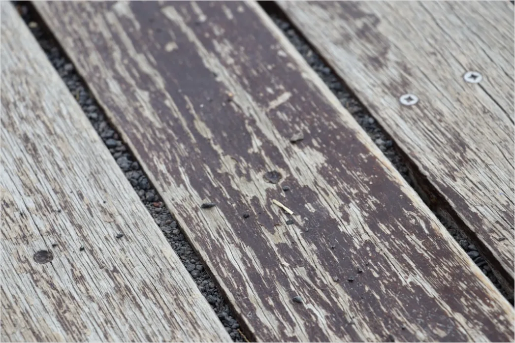 Detail Verwittertes Holz Mit Rissen Und Patina Number 12