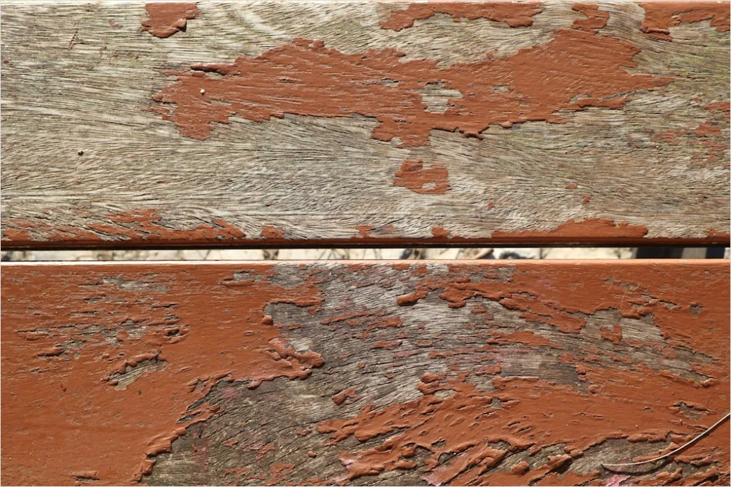 Detail Verwittertes Holz Mit Rissen Und Patina Number 6