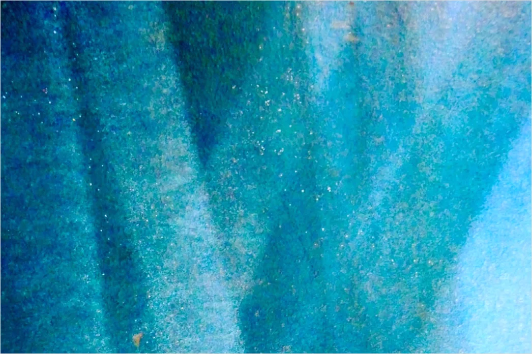 Detail Weicher Farbverlauf In Blau Und Türkis Number 10