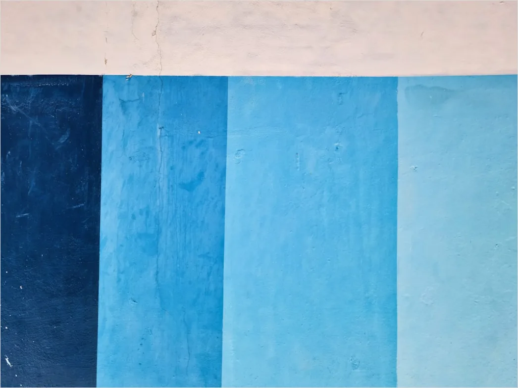 Detail Weicher Farbverlauf In Blau Und Türkis Number 2