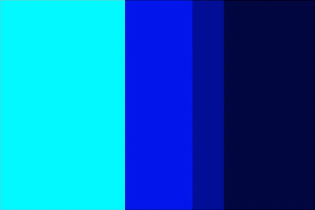 Detail Weicher Farbverlauf In Blau Und Türkis Number 4