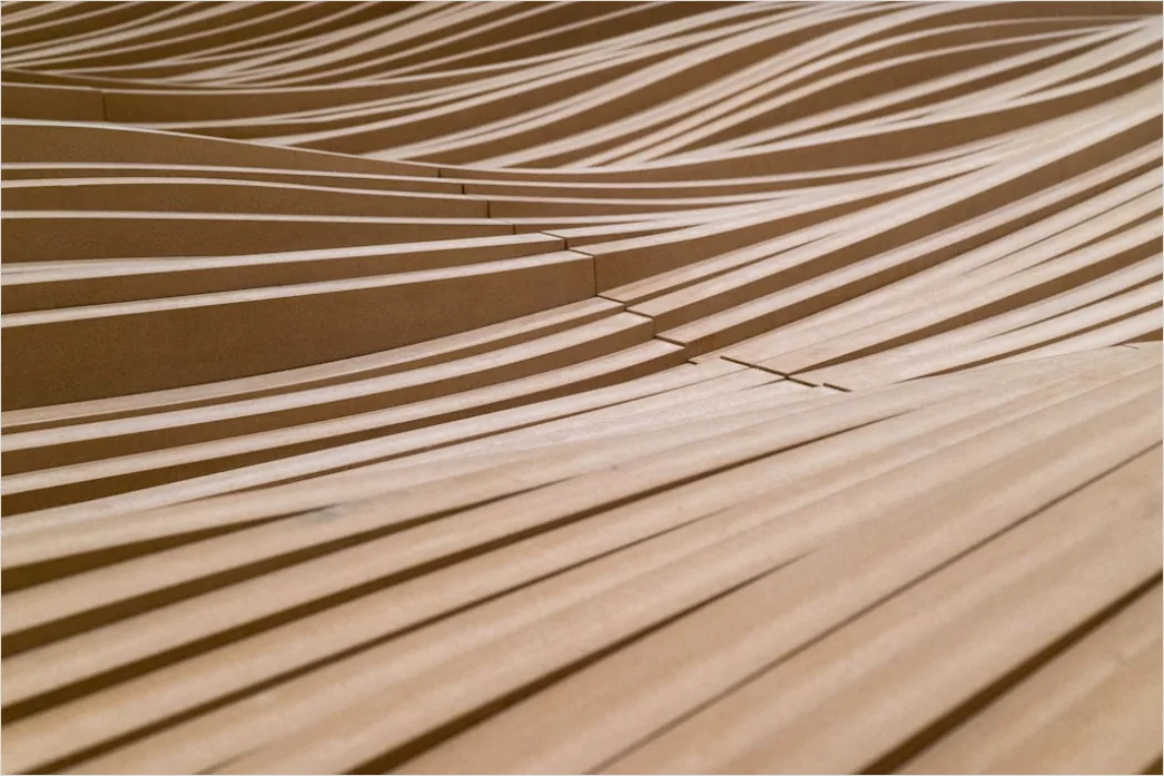 Detail Abstrakte Streifen In Beige Und Braun Number 10