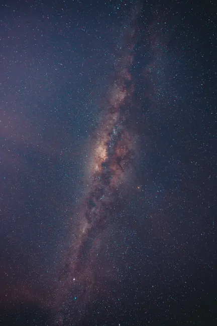 Detail Abstrakter Weltraum Hintergrund Mit Galaxie Number 4