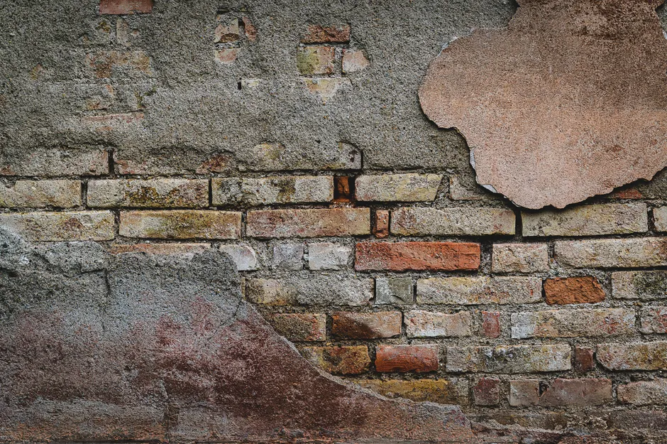 Detail Alte Backsteinmauer Mit Verwitterter Struktur Number 7