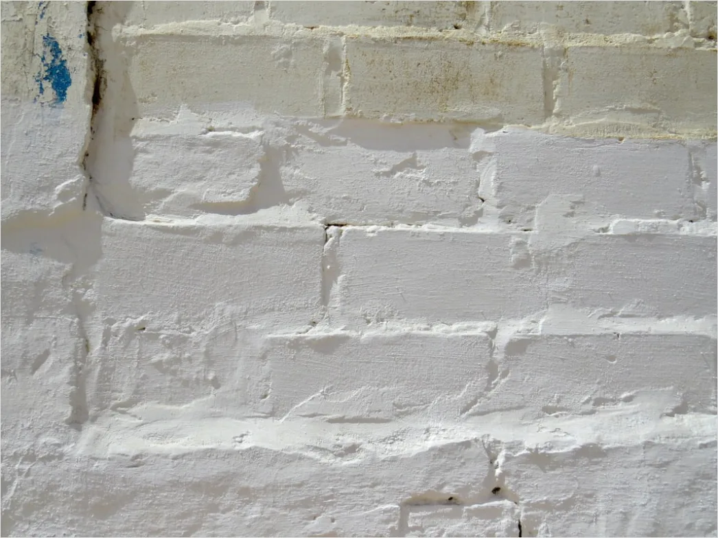 Detail Alte Weiße Wand Mit Abblätternder Farbe Number 9