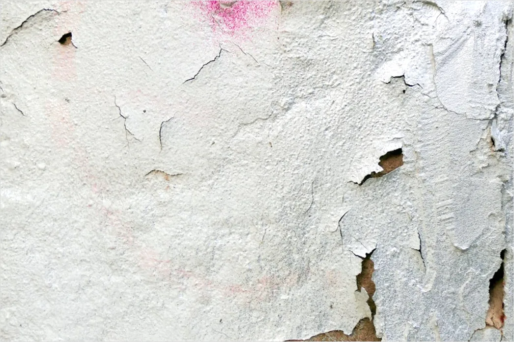 Detail Alte Weiße Wand Mit Abblätternder Farbe Number 2