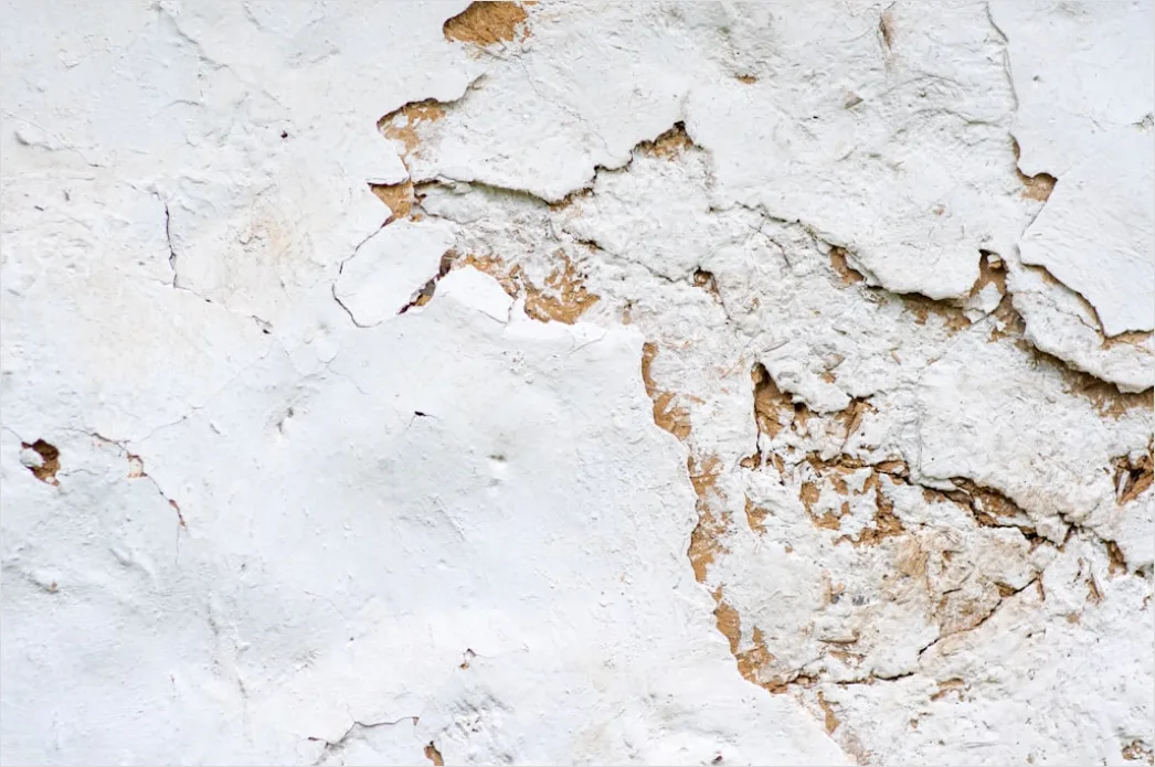 Detail Alte Weiße Wand Mit Abblätternder Farbe Number 7