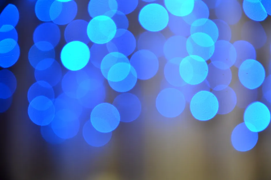 Background Abstrak Bokeh Biru A939