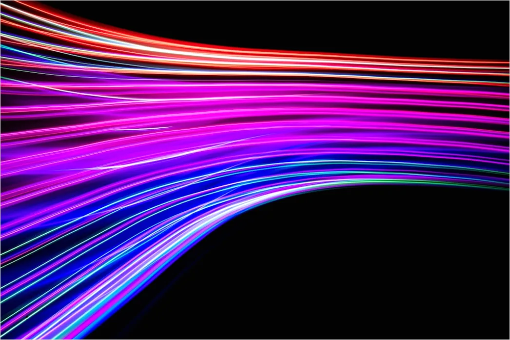 Detail Background Abstrak Warna Neon Number 2