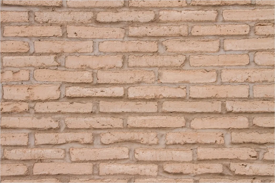 Beige Ziegelwand Im Mediterranen Stil E13e
