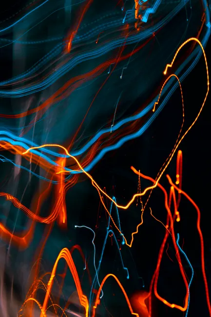 Detail Dunkler Hintergrund Mit Neonfarbenen Linien Number 9