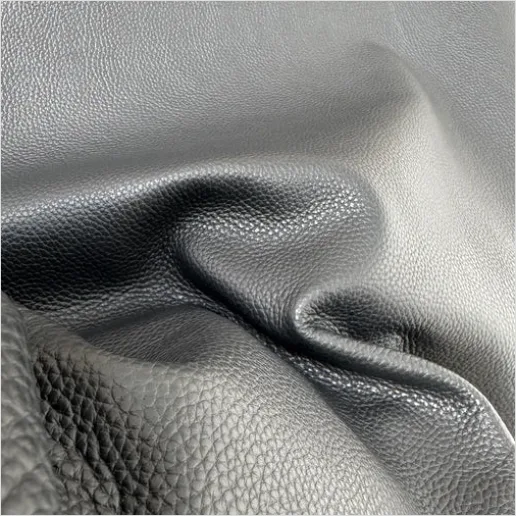 Detail Dunkles Leder Mit Feiner Narbung Number 10
