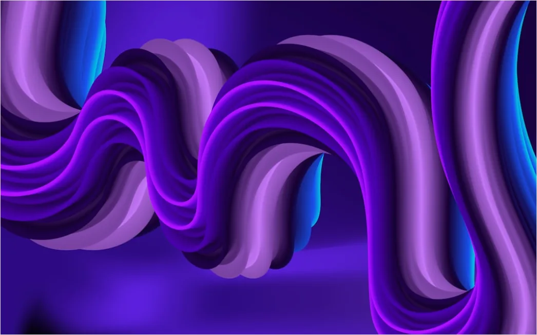 Dynamische Kurven Mit 3d Effekt C982