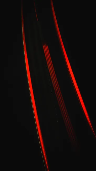 Detail Dynamische Lichtlinien In Dunkler Umgebung Number 7