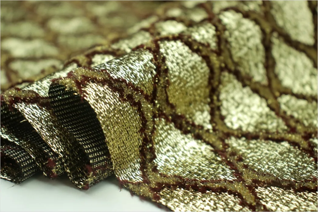 Detail Edle Goldene Stofftextur Mit Falten Number 7