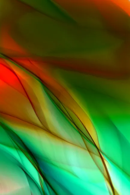 Detail Farbige Wellen Mit Sanftem Verlauf Number 8
