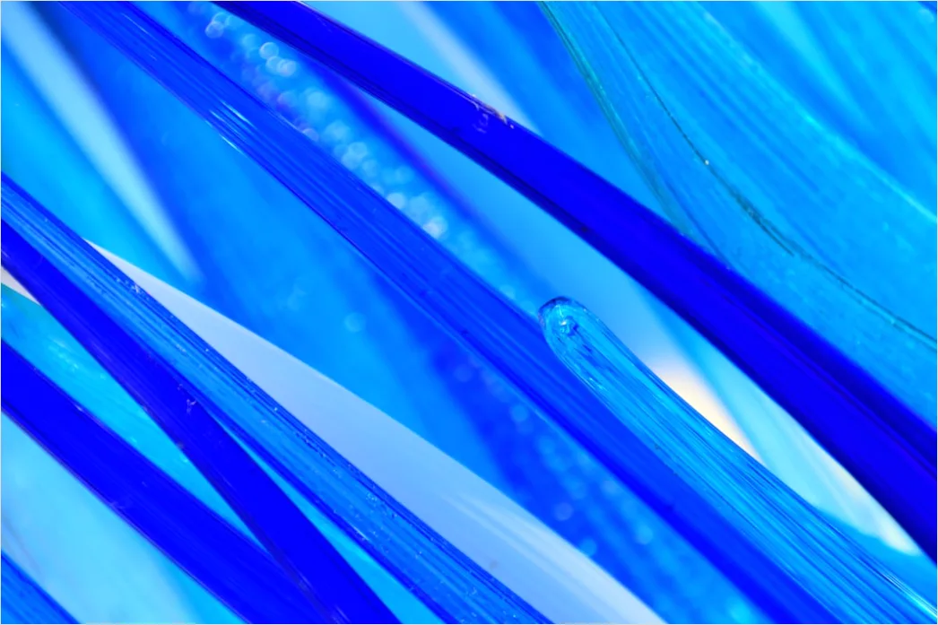 Detail Flüssige Linien In Blau Und Türkis Number 2