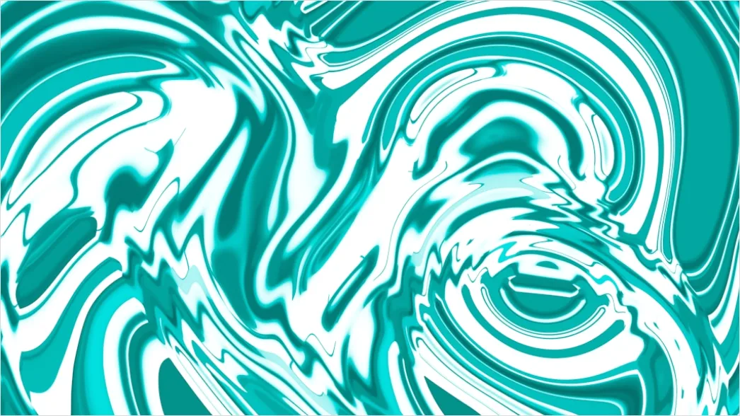 Detail Flüssige Linien In Blau Und Türkis Number 13