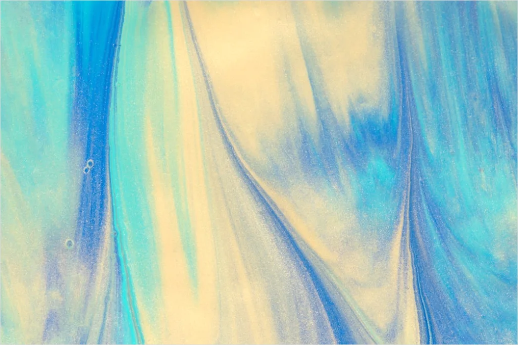 Detail Flüssige Linien In Blau Und Türkis Number 4