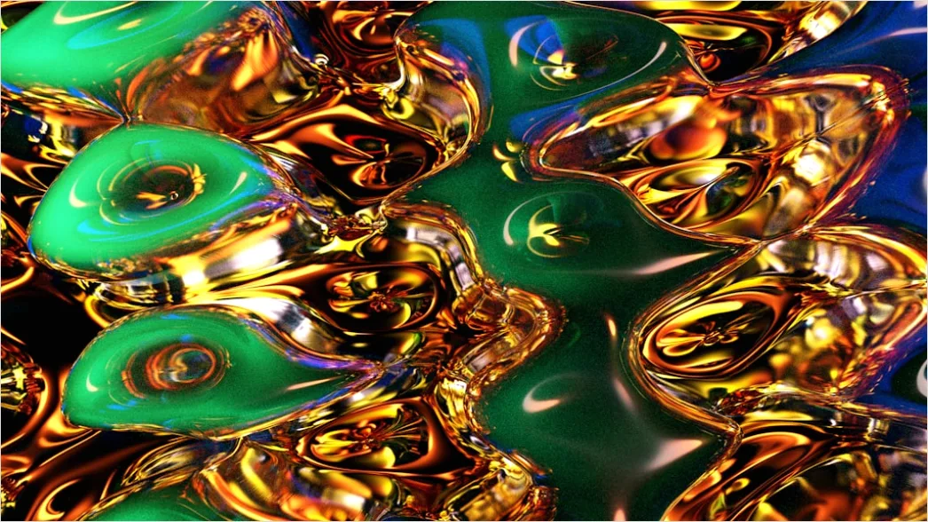 Gambar Abstrak Gelembung 3d D9bc