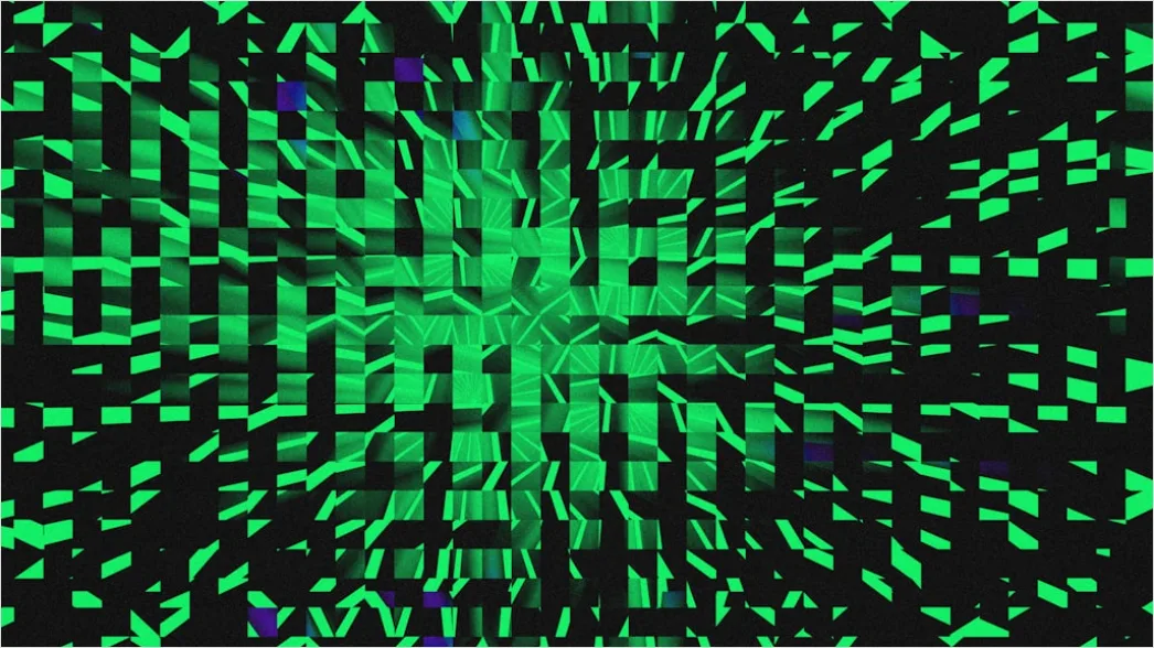 Gambar Abstrak Matrix Digital 3f7e