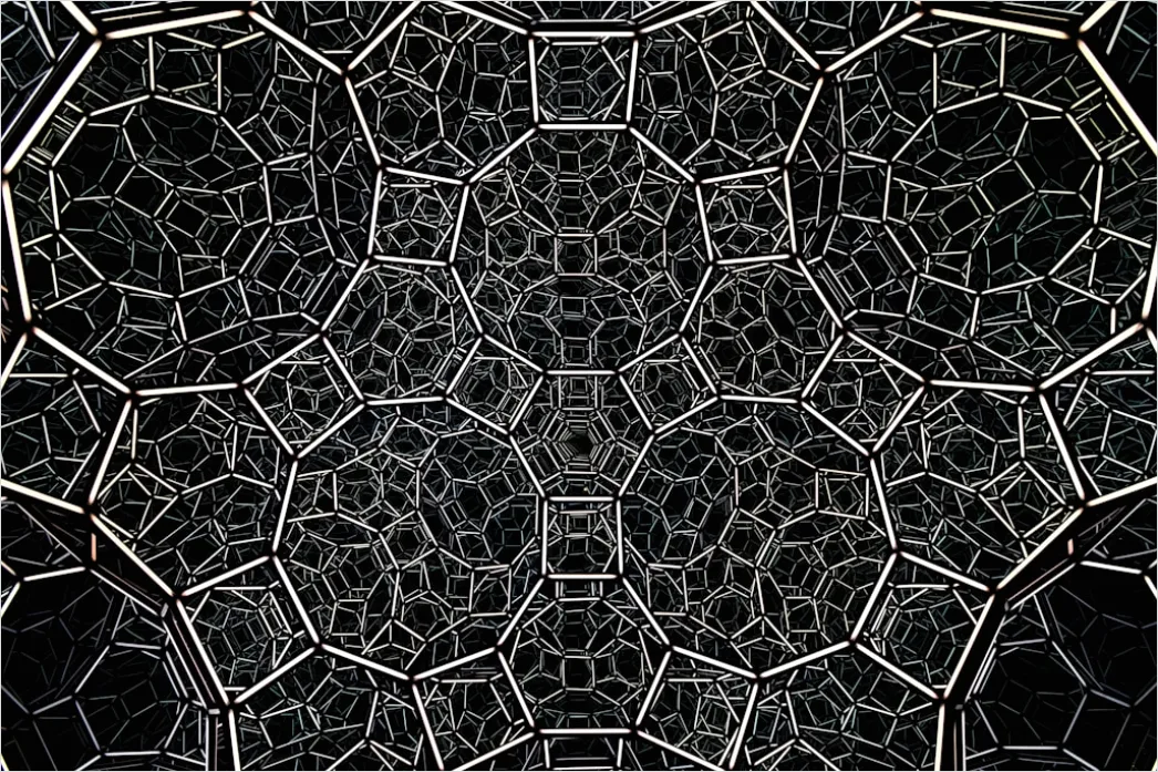 Gambar Abstrak Pola Geometris 889b
