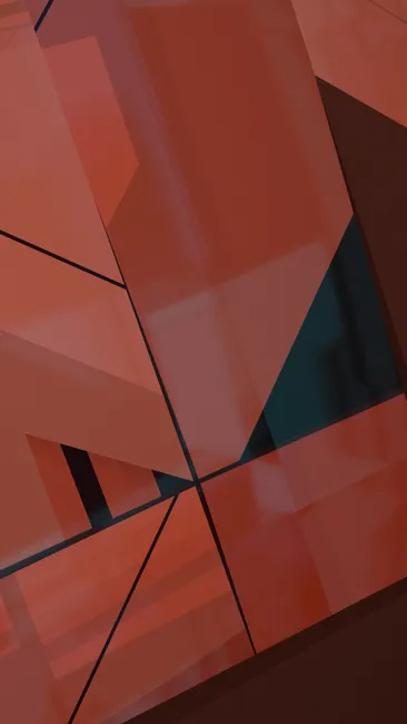 Detail Geometrischer Hintergrund In Rosa Und Orange Number 13