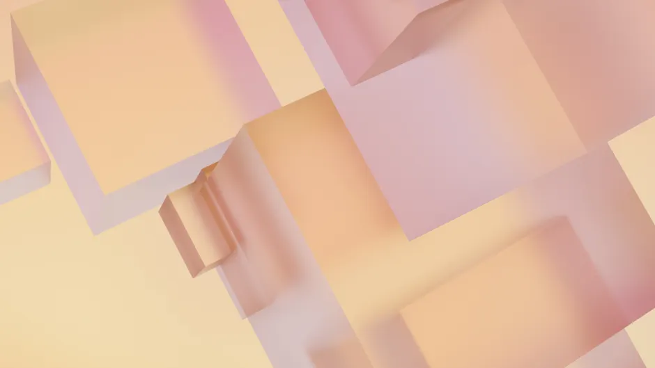 Detail Geometrischer Hintergrund In Rosa Und Orange Number 15