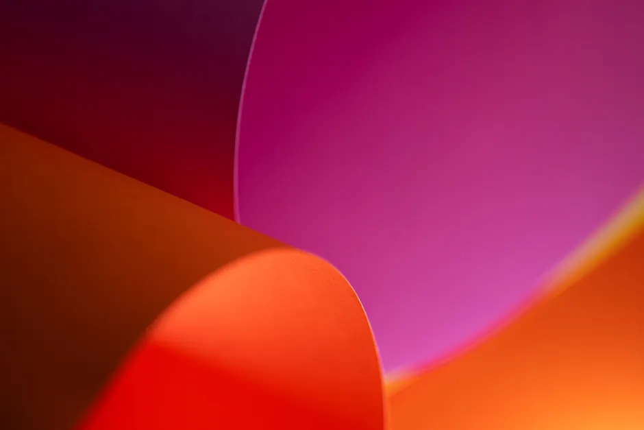 Detail Geometrischer Hintergrund In Rosa Und Orange Number 4