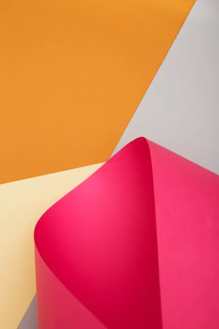Detail Geometrischer Hintergrund In Rosa Und Orange Number 5