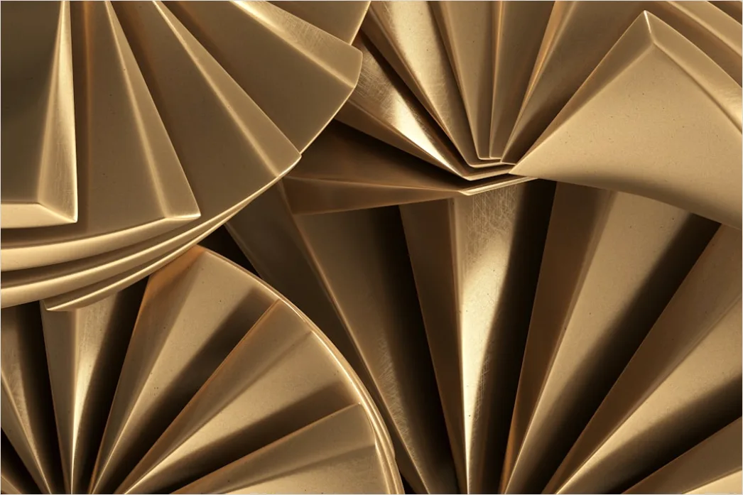 Detail Goldene Geometrische Formen Für Elegantes Design Number 9