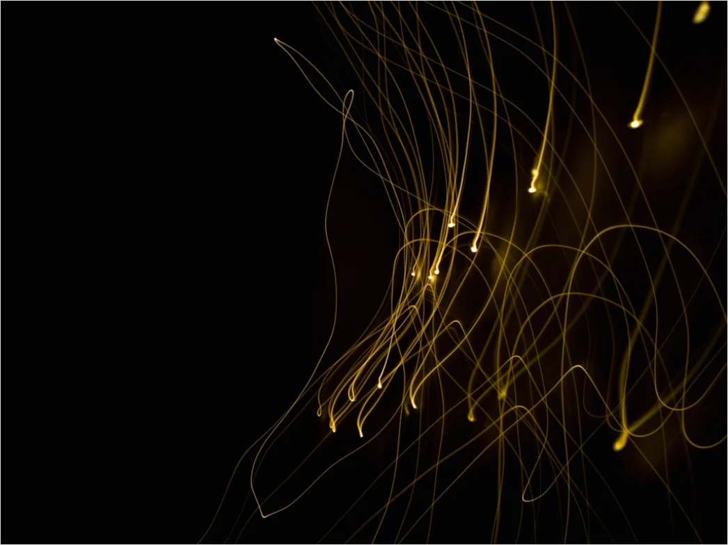 Detail Goldene Linien Auf Schwarzem Hintergrund Number 8